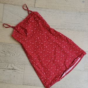 Hollister red mini dress in S